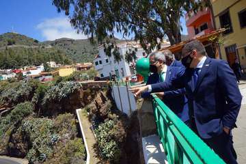 El vicepresidente del Gobierno de Canarias visita el municipio de Valsequillo/Acfi Press.